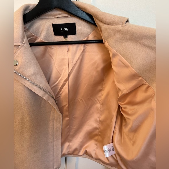 NEVER WORN Line Faux suede jacket - Picture 3 of 5